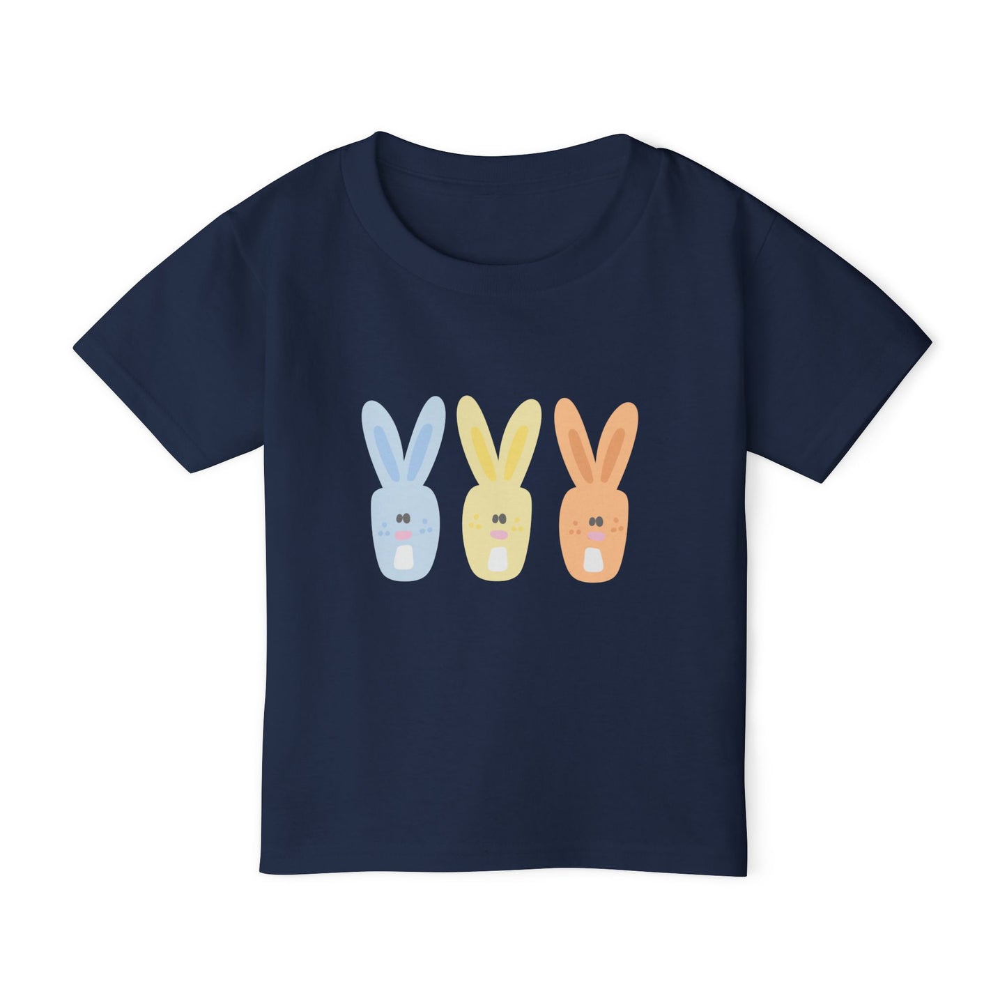 Boy Pastel Bunny Toddler T-Shirt for Spring Celebrations