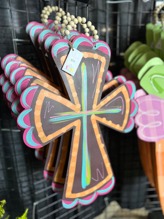 Funky Brown Cross