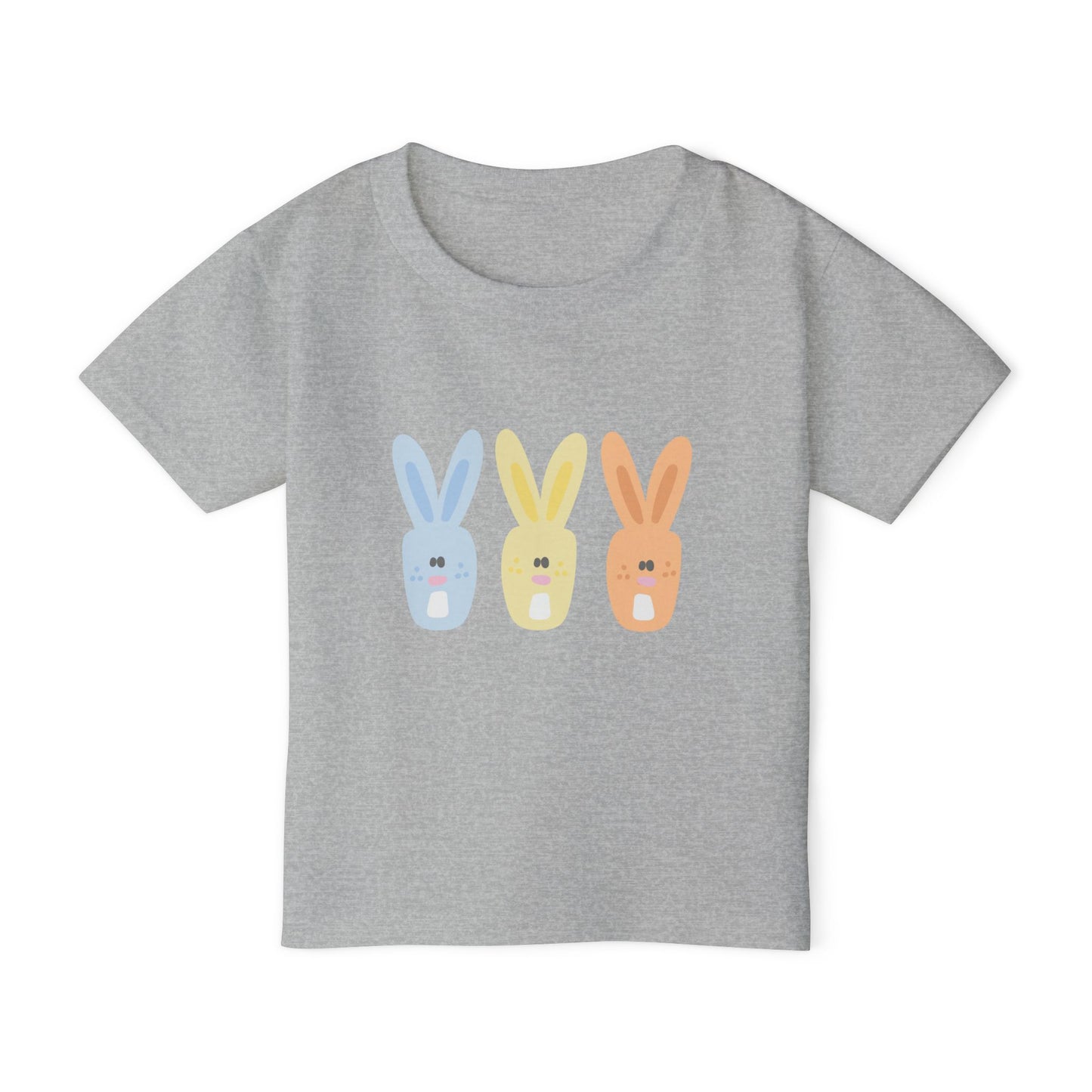 Boy Pastel Bunny Toddler T-Shirt for Spring Celebrations