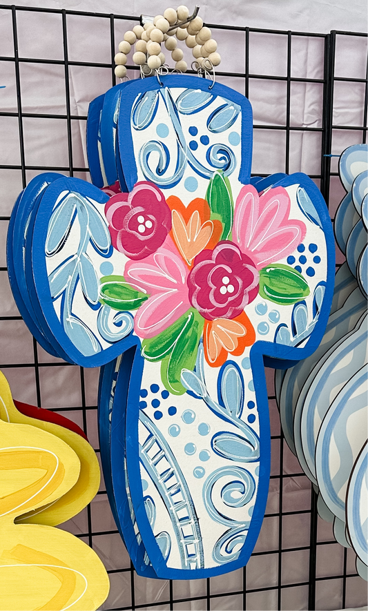Floral Cross