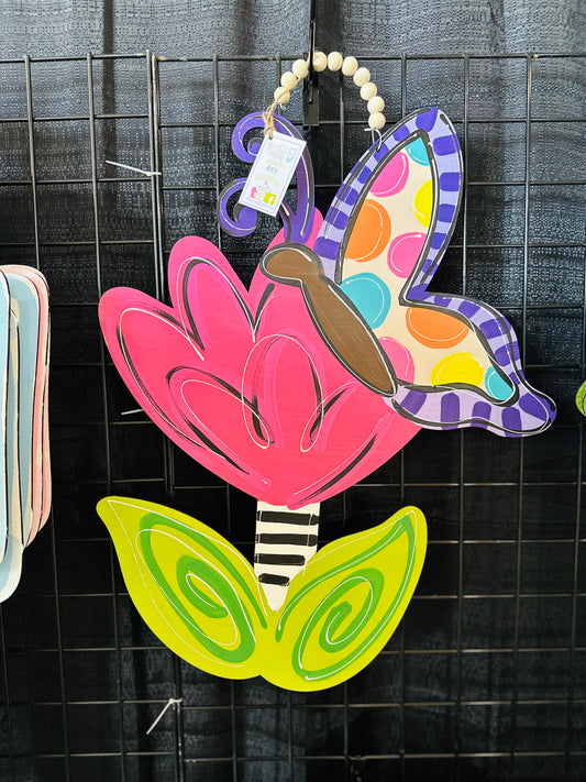 Flower & Butterfly