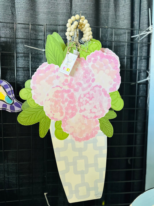 Hydrangea Door Hanger