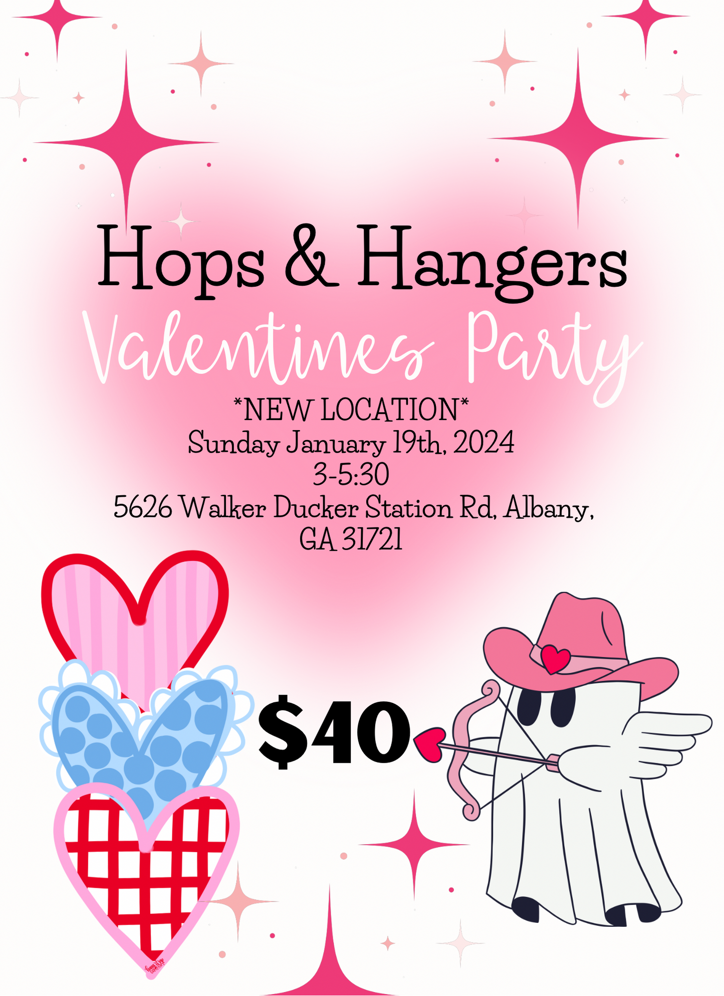Hops & Hangers Valentines Party