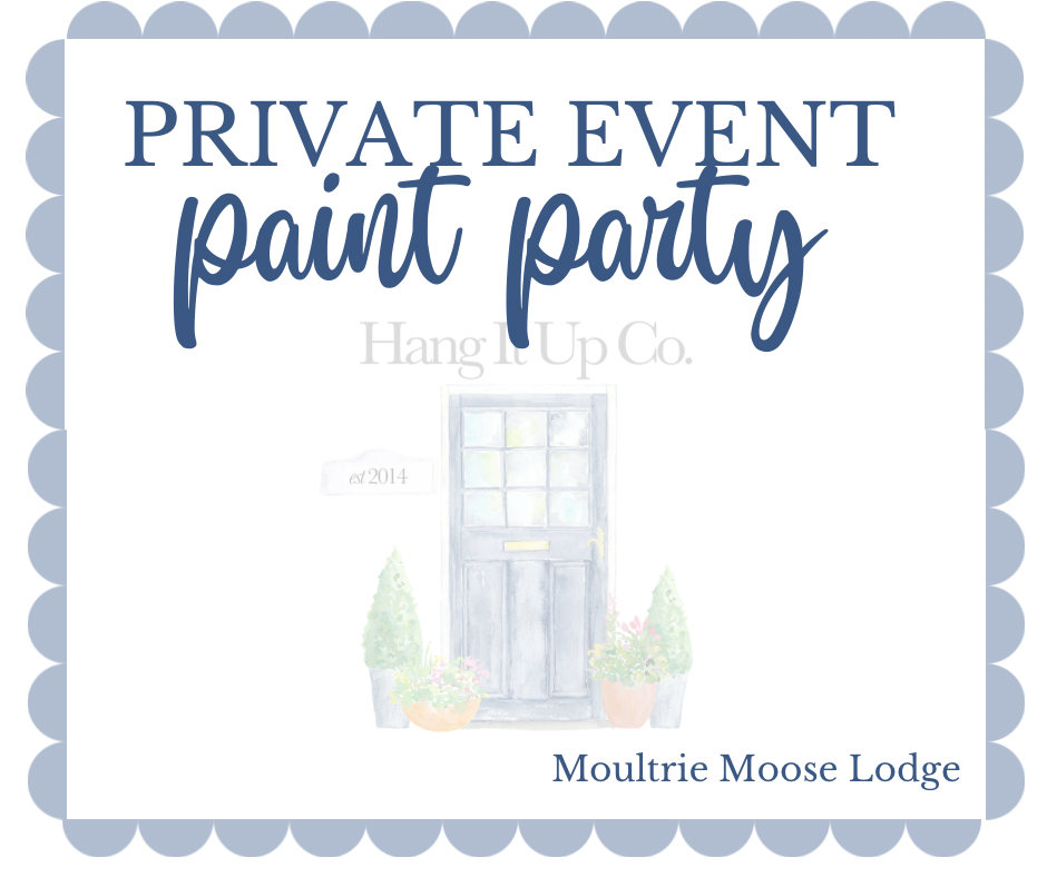 Paint party- Moultrie Moose Lodge