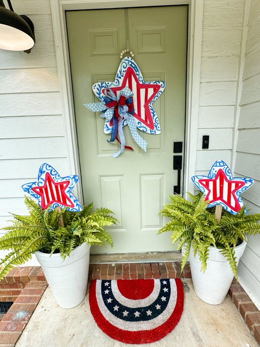 Chinoiserie Star Door Hanger