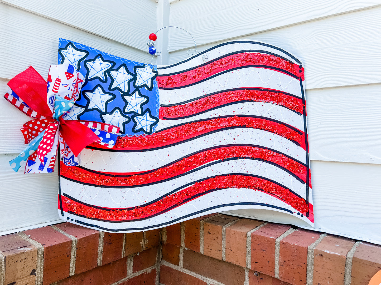 Glitter Flag