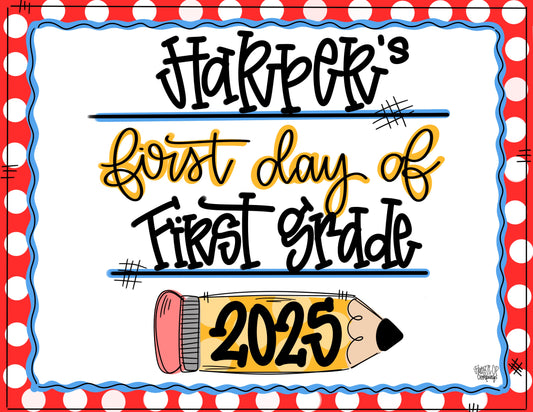 July Monthly Print Out- Back to School PDF