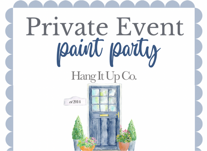 Private Paint Party- Racks Bar and Grill