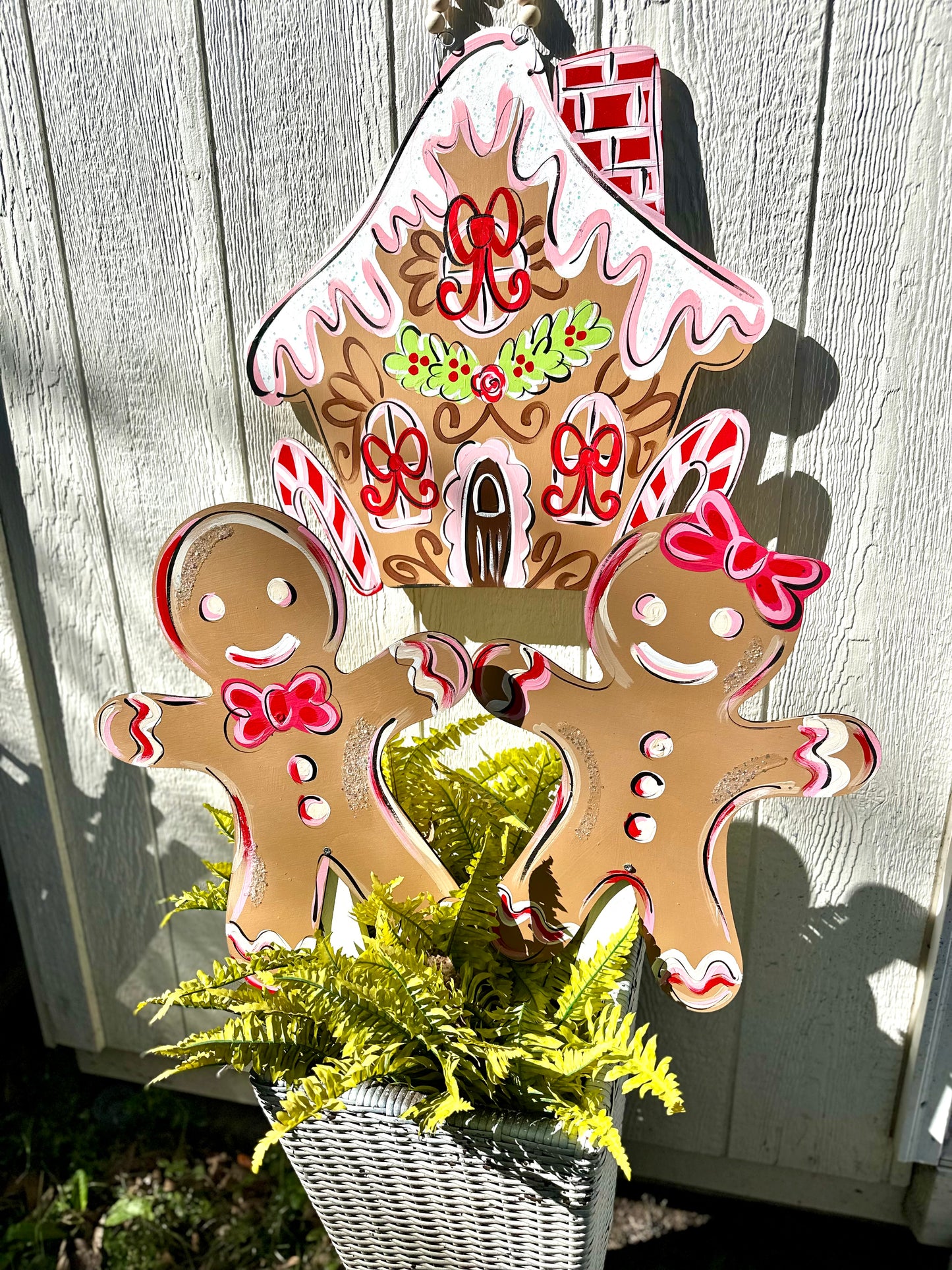 Gingerbread Man & Woman stakes