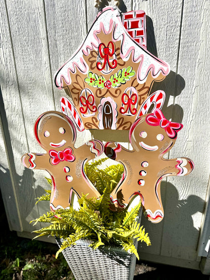 Gingerbread Man & Woman stakes