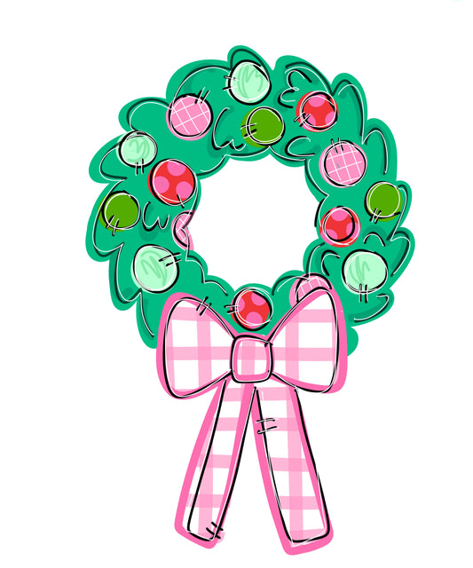 Pinkmas Wreath