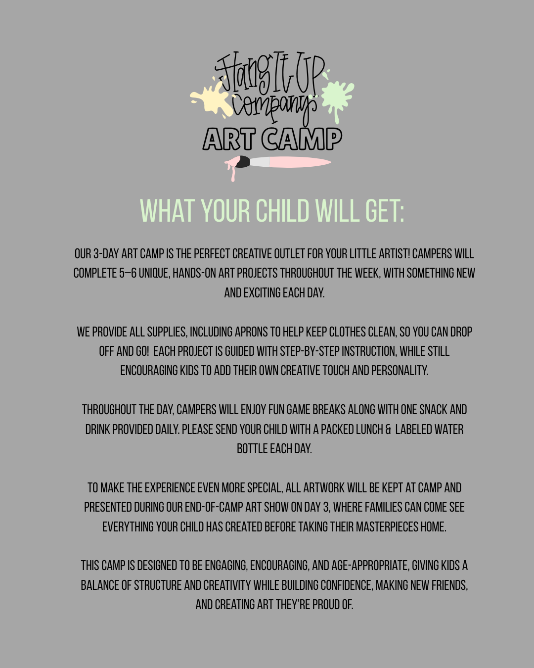 Art Camp Slot
