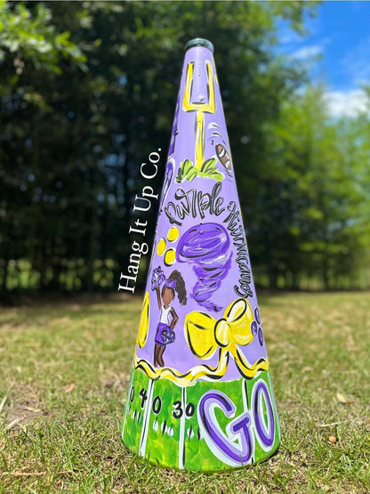 Handpainted Megaphone 32in