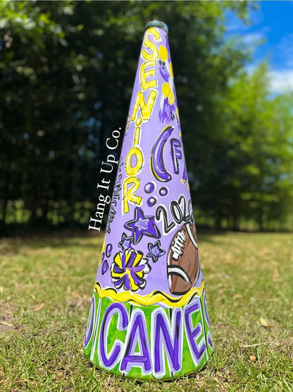 Handpainted Megaphone 32in