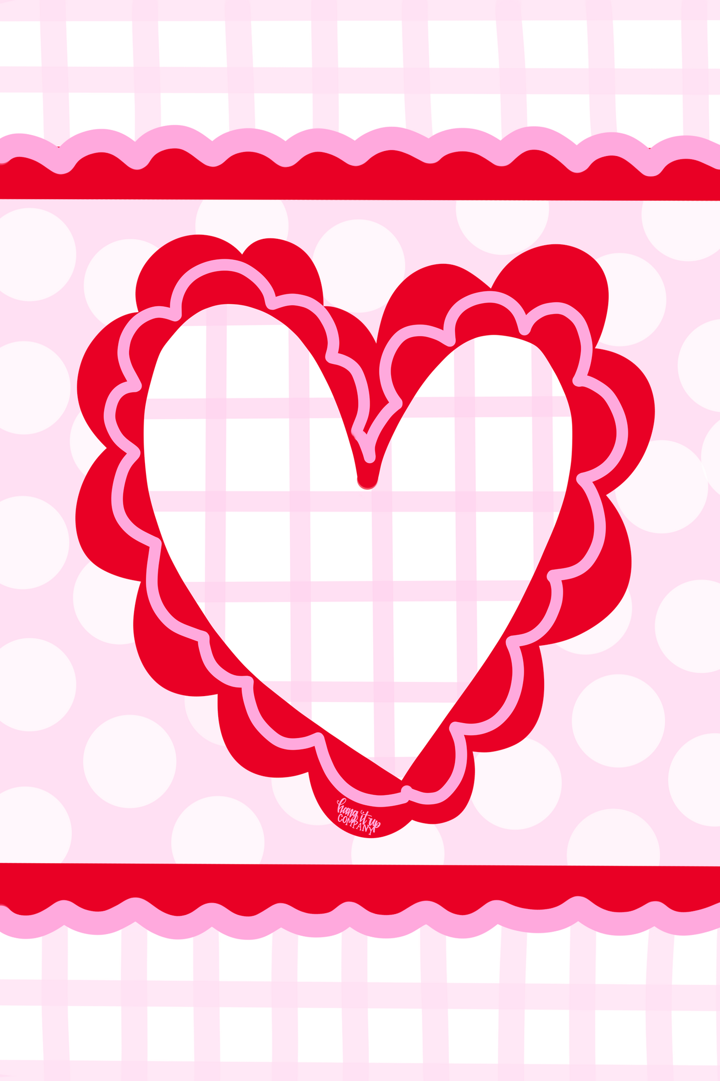 Valentines Garden Flag