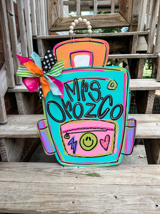 Funky Color Bookbag