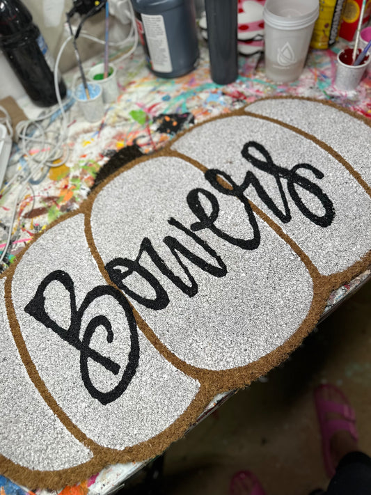 Painted Coir Mat