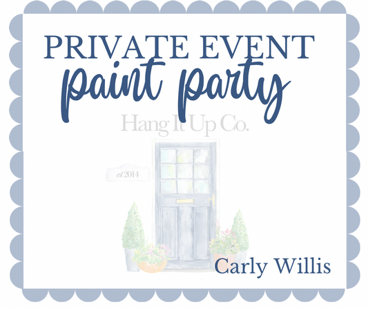 Paint Party- Carly Willis 12/19/24