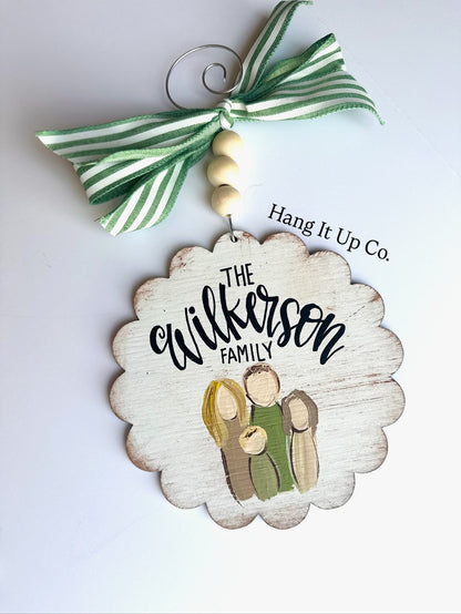 Personalized Family Ornament *read description prior to ordering!*