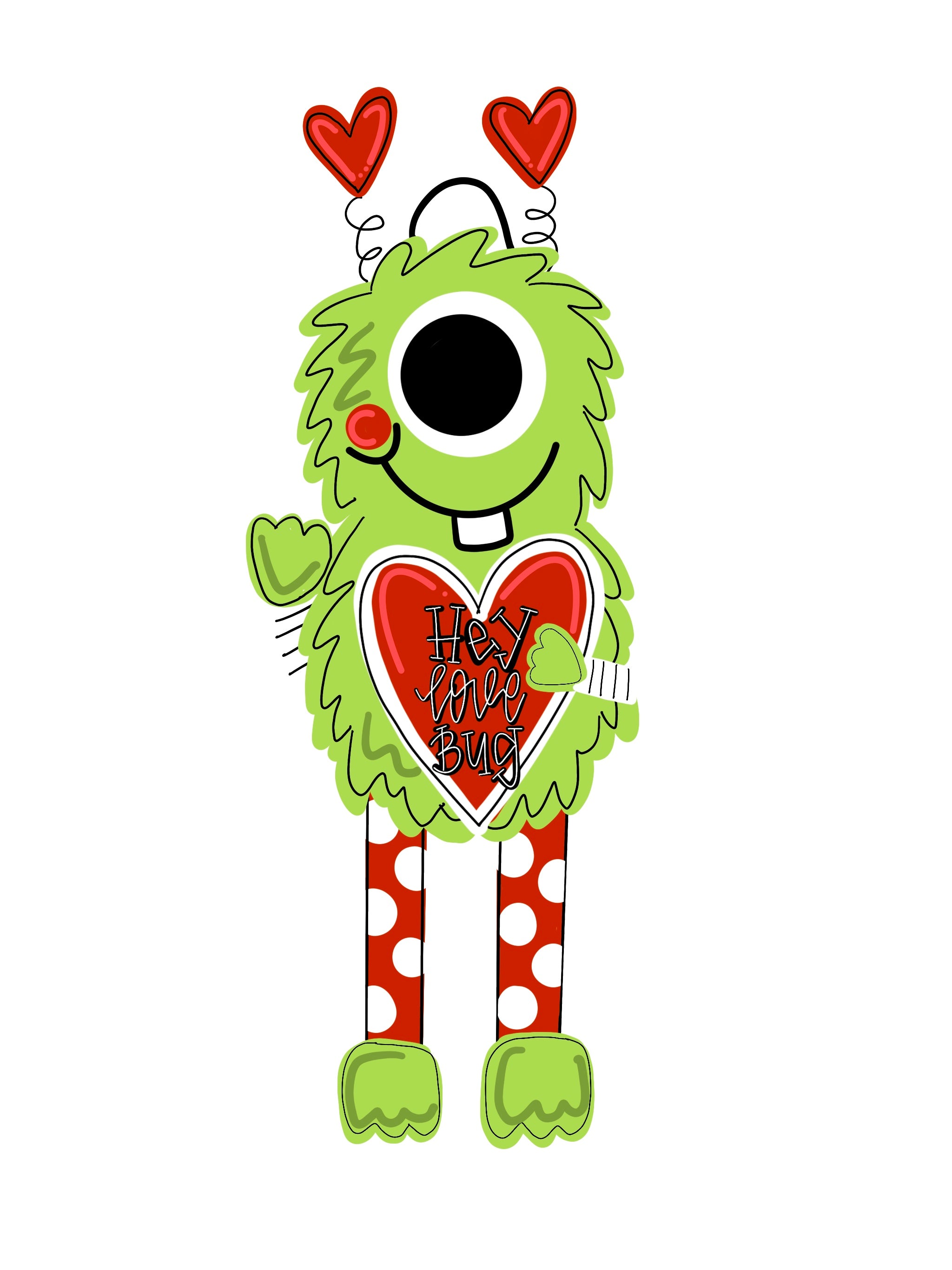 Love Bug Template Hang It Up Co.