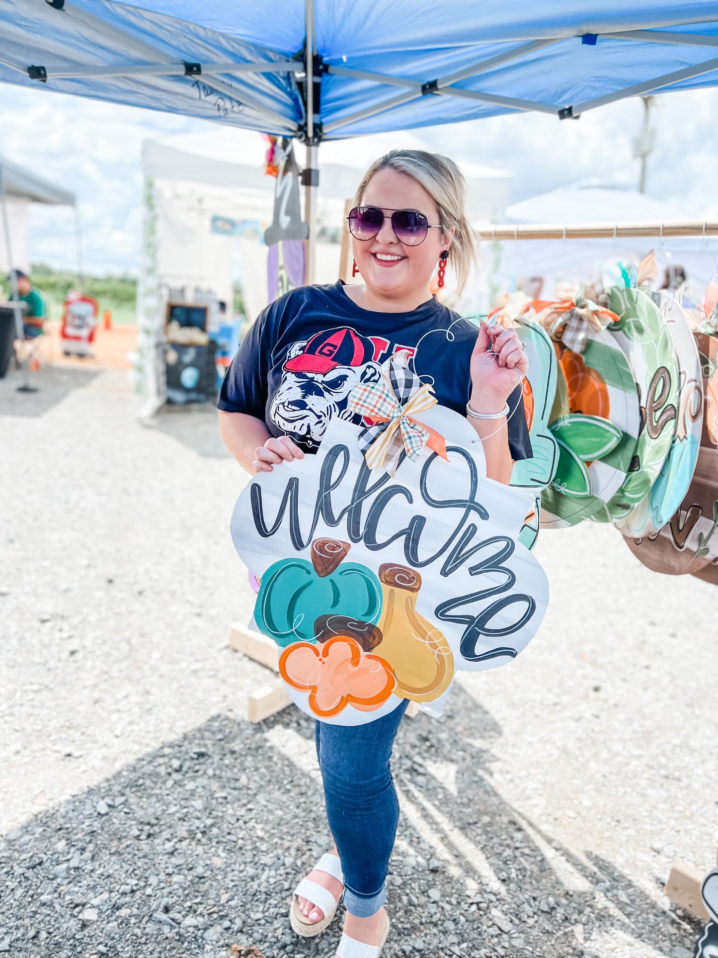 Tri-gourd hanger